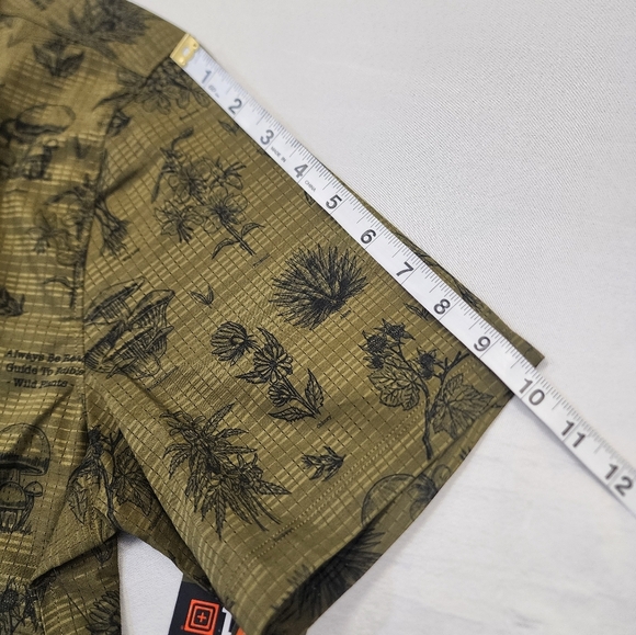 NWT 5.11 Men's Green 206 Vay-Camo Shirt, sz MD - Picture 8 of 14